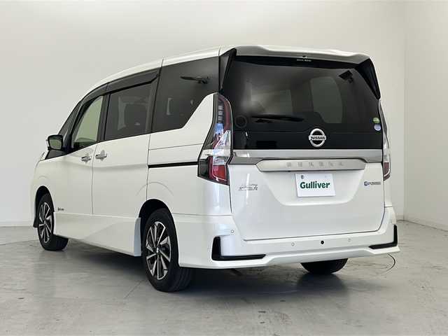 日産 セレナ e－パワー ハイウェイスター V 宮城県 2020(令2)年 4.8万km ブリリアントホワイトパール プロパイロット/エマージェンシーブレーキ/側方運転支援/ブラインドスポットモニター/アラウンドビューモニター/純正フリップダウンモニター/デジタルインナーミラー/両側パワースライドドア/ハンズフリーオートスライド/純正10型ナビ/・BT.CD.DVD.SD/フルセグカメラ/ビルトインETC/純正ドライブレコーダー（F）/プッシュスタート/スマートキー/電動パーキングブレーキ/アイドリングストップ/LEDヘッドライト/LEDフォグライト/純正フロアマット/純正16インチAW/ロールサンシェード/シートバックテーブル