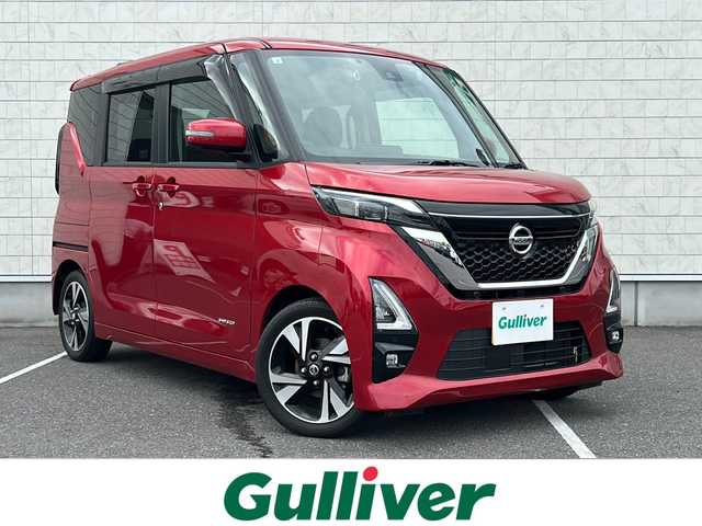 日産 ルークス HWS Gターボ プロパイロットED 栃木県 2021(令3)年 4.2万km スパークリングレッドM 純正SDナビ/Bluetooth CD DVD/TV ワンセグ/アラウンドビューモニター/プロパイロット/ブレーキホールド/両側パワースライドドア/ハンズフリーオートスライドドア/ドライブレコーダー/ETC/純正フロアマット/LEDヘッドライト/オートライト/コーナーセンサー/レーンキープアシスト/盗難防止装置/衝突被害軽減システム/取扱説明書