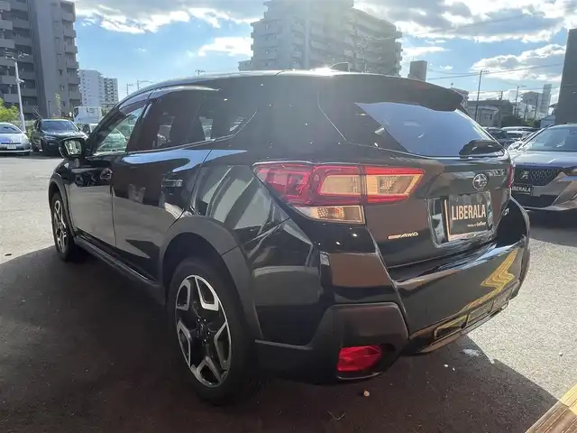 スバル インプレッサ ＸＶ 2．0i－S アイサイト 千葉県 2017(平29)年 6.7万km クリスタルブラックシリカ ワンオーナー/アイサイト/スバルリヤビークルディテクション/社外メモリーナビ/地デジTV/【DVD/CD再生機能　Bluetooth接続】/バックカメラ/ドライブレコーダー/ハーフレザーシート/前席パワーシート/革巻きステアリング/パドルシフト/ETC/LEDヘッドライト/フォグライト/ウインカーミラー/純正18インチアルミホイル/サイド/カーテンエアバッグ/キーレスアクセス