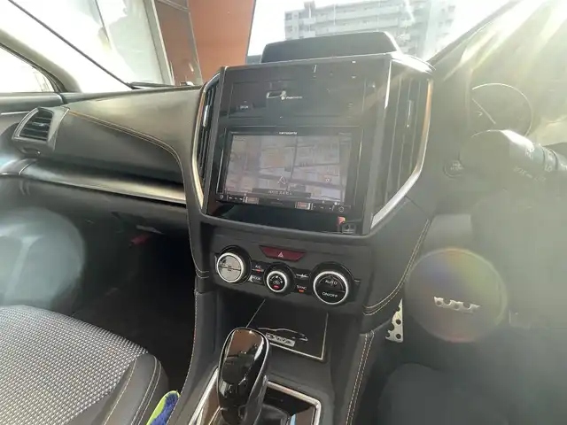 スバル インプレッサ ＸＶ 2．0i－S アイサイト 千葉県 2017(平29)年 6.7万km クリスタルブラックシリカ ワンオーナー/アイサイト/スバルリヤビークルディテクション/社外メモリーナビ/地デジTV/【DVD/CD再生機能　Bluetooth接続】/バックカメラ/ドライブレコーダー/ハーフレザーシート/前席パワーシート/革巻きステアリング/パドルシフト/ETC/LEDヘッドライト/フォグライト/ウインカーミラー/純正18インチアルミホイル/サイド/カーテンエアバッグ/キーレスアクセス