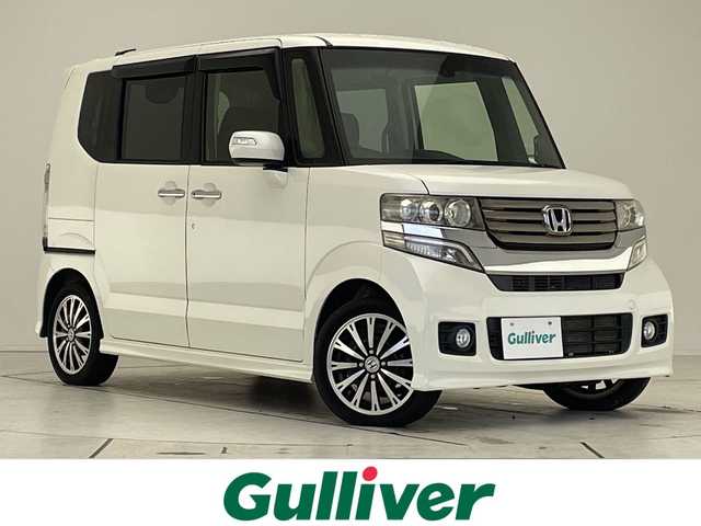ホンダ Ｎ ＢＯＸ カスタム ターボ SSパッケージ 愛知県 2014(平26)年 6.7万km プレミアムホワイトパール 安心パッケージ/純正ナビ/両側パワースライドドア/シートヒーター/クルーズコントロール/バックカメラ/純正アルミホイール/HIDヘッドライト/オートライト/ETC/フルセグ/CD DVD/Bluetooth/ステアリングスイッチ/スマートキー/プッシュスタート