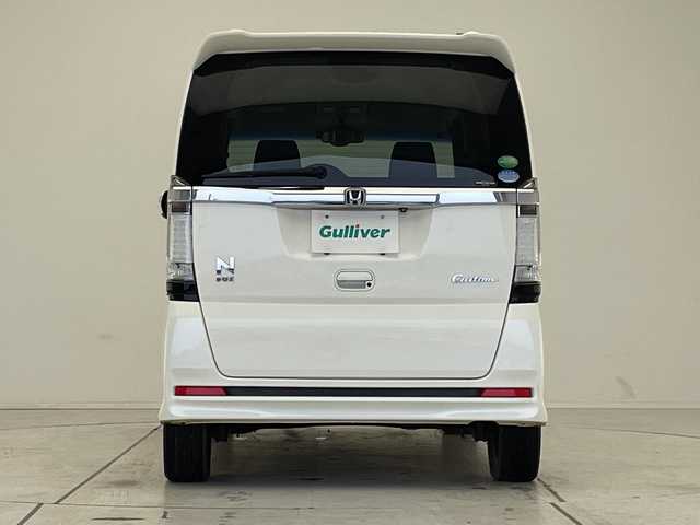ホンダ Ｎ ＢＯＸ カスタム ターボ SSパッケージ 愛知県 2014(平26)年 6.7万km プレミアムホワイトパール 安心パッケージ/純正ナビ/両側パワースライドドア/シートヒーター/クルーズコントロール/バックカメラ/純正アルミホイール/HIDヘッドライト/オートライト/ETC/フルセグ/CD DVD/Bluetooth/ステアリングスイッチ/スマートキー/プッシュスタート