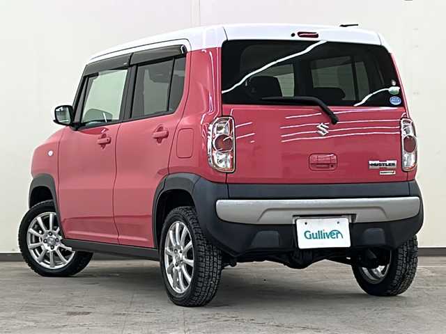 スズキ ハスラー G 道央・札幌 2014(平26)年 11.5万km キャンディピンクメタリック/ホワイト2トーンルーフ /社外ナビ/（フルセグTV/DVD/CD/BT/AM/FM）//衝突軽減ブレーキ//横滑り防止装置//ダウンヒルアシストコントロール//アイドリングストップ//電動格納ミラー//ドアバイザー//夏タイヤ車載