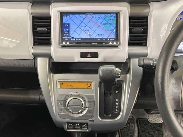 スズキ ハスラー G 道央・札幌 2014(平26)年 11.5万km キャンディピンクメタリック/ホワイト2トーンルーフ /社外ナビ/（フルセグTV/DVD/CD/BT/AM/FM）//衝突軽減ブレーキ//横滑り防止装置//ダウンヒルアシストコントロール//アイドリングストップ//電動格納ミラー//ドアバイザー//夏タイヤ車載