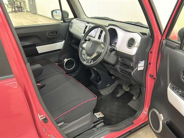 スズキ ハスラー G 道央・札幌 2014(平26)年 11.5万km キャンディピンクメタリック/ホワイト2トーンルーフ /社外ナビ/（フルセグTV/DVD/CD/BT/AM/FM）//衝突軽減ブレーキ//横滑り防止装置//ダウンヒルアシストコントロール//アイドリングストップ//電動格納ミラー//ドアバイザー//夏タイヤ車載