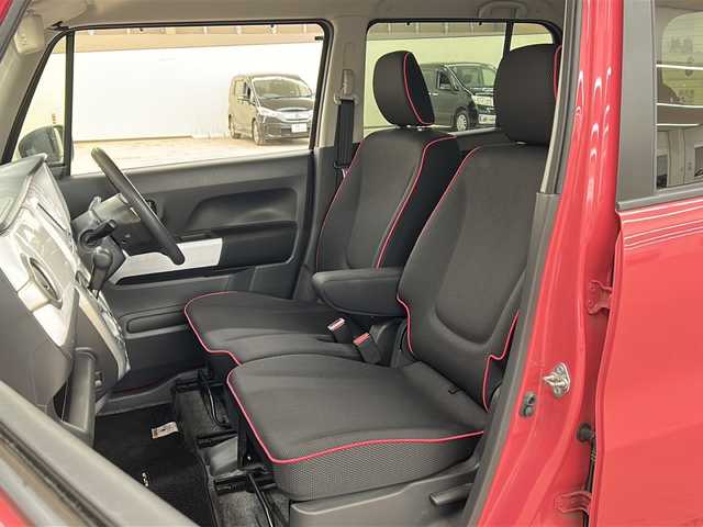 スズキ ハスラー G 道央・札幌 2014(平26)年 11.5万km キャンディピンクメタリック/ホワイト2トーンルーフ /社外ナビ/（フルセグTV/DVD/CD/BT/AM/FM）//衝突軽減ブレーキ//横滑り防止装置//ダウンヒルアシストコントロール//アイドリングストップ//電動格納ミラー//ドアバイザー//夏タイヤ車載