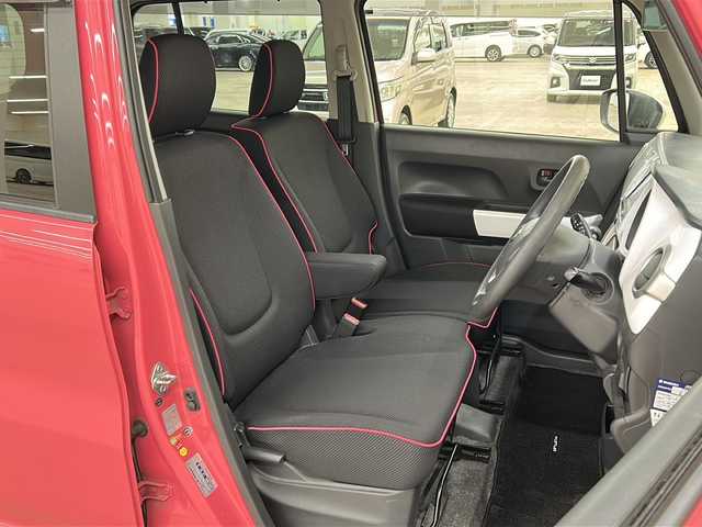 スズキ ハスラー G 道央・札幌 2014(平26)年 11.5万km キャンディピンクメタリック/ホワイト2トーンルーフ /社外ナビ/（フルセグTV/DVD/CD/BT/AM/FM）//衝突軽減ブレーキ//横滑り防止装置//ダウンヒルアシストコントロール//アイドリングストップ//電動格納ミラー//ドアバイザー//夏タイヤ車載