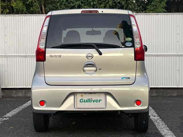 日産 デイズ X 茨城県 2013(平25)年 4.3万km クールシルバー 純正ナビ【CD/AM/FM/フルセグ】/全方位カメラ/バックカメラ/純正フロアマット/盗難防止装置/USB/AUX/保証書/取扱説明書/スペアキー×１