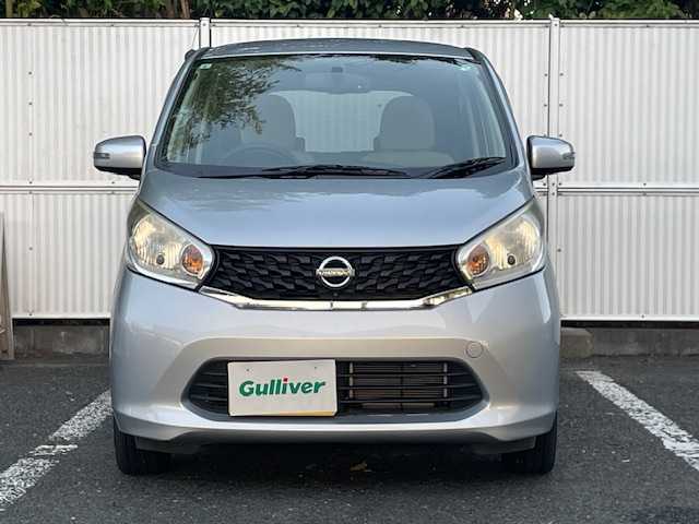 日産 デイズ X 茨城県 2013(平25)年 4.3万km クールシルバー 純正ナビ【CD/AM/FM/フルセグ】/全方位カメラ/バックカメラ/純正フロアマット/盗難防止装置/USB/AUX/保証書/取扱説明書/スペアキー×１