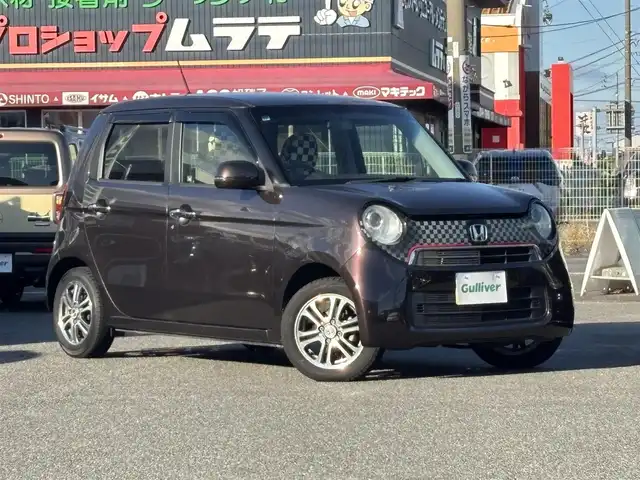 ホンダ Ｎ ＯＮＥ G Lパッケージ 愛知県 2013(平25)年 5万km プレミアムディープモカパール /禁煙/ワンオーナー/ディーラー記録簿R4.R6//純正ナビ/地デジ/CD/DVD/SD/BT//バックカメラ/ETC//HIDオートライト//プッシュスタート/スマートキー//電動格納ウィンカーミラー//純正フロアマット//純正ドアバイザー//新車時保証書//取扱説明書//ナビ取扱説明書//スペアスマートキー有