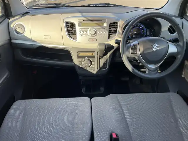 スズキ ワゴンＲ FZ 福島県 2016(平28)年 4.7万km ムーンライトバイオレットPM ワンオーナー/4WD/純正CDオーディオ/純正14インチAW/(社外AW＋冬タイヤ積込)/レーダーブレーキサポート/アイドリングストップ/ステアリングリモコン/シートヒーター/プッシュスタート/ドアバイザー/フロアマット