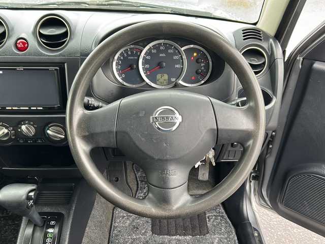 日産 キックス RX 秋田県 2012(平24)年 7.6万km チタニウムグレーメタリック 社外メモリナビ/社外CD、TV/取説、保証書/スペアキー/４WD