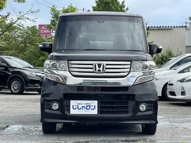 ホンダ Ｎ ＢＯＸ カスタム SSパッケージ 三重県 2014(平26)年 8.4万km スマートブラック (株)IDOMが運営する【じしゃロン四日市店】の自社ローン専用車両になります。こちらは現金またはオートローンご利用時の価格です。自社ローンご希望の方は別途その旨お申付け下さい/純正SDナビ【CD/DVD/Bluetooth】/バックカメラ/ETC/両側パワースライドドア/ステアリングスイッチ/プッシュスタート/スマートキー/電格ウィンカーミラー