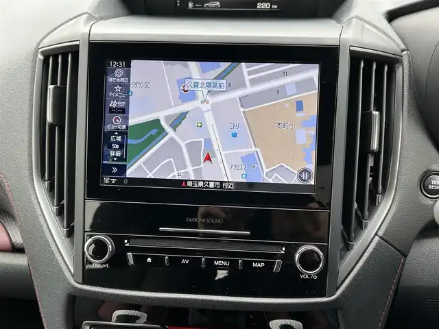 スバル フォレスター STIスポーツ 埼玉県 2024(令6)年 0.5万km クリスタルホワイトP ワンオーナー/登録時走行距離4286km/アイサイト/AWD/DIATONESONDナビ（NR-MZ300BIN-F-3）/XMODE、スポーツモード/デジタルインナーミラー/Bカメラ、Fカメラ/フルセグ/前席パワーシート/全席シートヒーター/ドラレコ/ETC/パドルシフト/ハンドルヒーター/充電ポート×４/デュアルエアコン/スペアキー/保証書、取説、ナビ取説