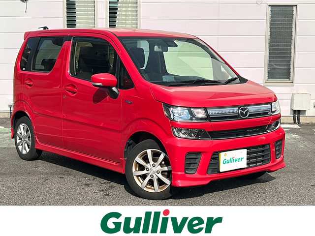 マツダ フレア ハイブリッド XS 愛知県 2018(平30)年 3.8万km 赤 /禁煙車//社外ナビ・フルセグTV//バックカメラ//ETC//デュアルカメラブレーキサポート//車線逸脱警報//横滑り防止装置//HUD//電動格納ミラーウインカー//LEDオートライト//プッシュスタート//純正１４インチアルミ//アイドリングストップ//純正フロアマット//新車保証書/取扱説明書//スペアキー