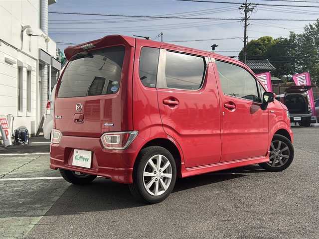 マツダ フレア ハイブリッド XS 愛知県 2018(平30)年 3.8万km 赤 /禁煙車//社外ナビ・フルセグTV//バックカメラ//ETC//デュアルカメラブレーキサポート//車線逸脱警報//横滑り防止装置//HUD//電動格納ミラーウインカー//LEDオートライト//プッシュスタート//純正１４インチアルミ//アイドリングストップ//純正フロアマット//新車保証書/取扱説明書//スペアキー