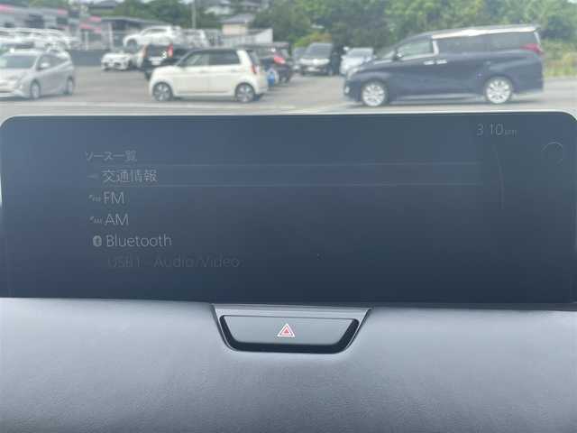 マツダ ＣＸ－６０ XD HV エクスクルーシブスポーツ 愛媛県 2023(令5)年 1.3万km ロジウムホワイトプレミアムメタリック 純正ナビ(AM/FM/スマホ連携/BT/フルセグTV)/全周囲カメラ　/BOSEサウンド　/レーダークルーズコントロール　/置くだけ充電　/全席シートヒーター　/D/N席パワーシート　/D/N席シートベンチレーション　/電動リアゲート　/パドルシフト　/ステアリングヒーター/ステアリングスイッチ/ブラインドスポットモニター/ETC/トノカバー/社外ヒッチメンバー積込/現状サマー(純正AW)(235/50/R20)