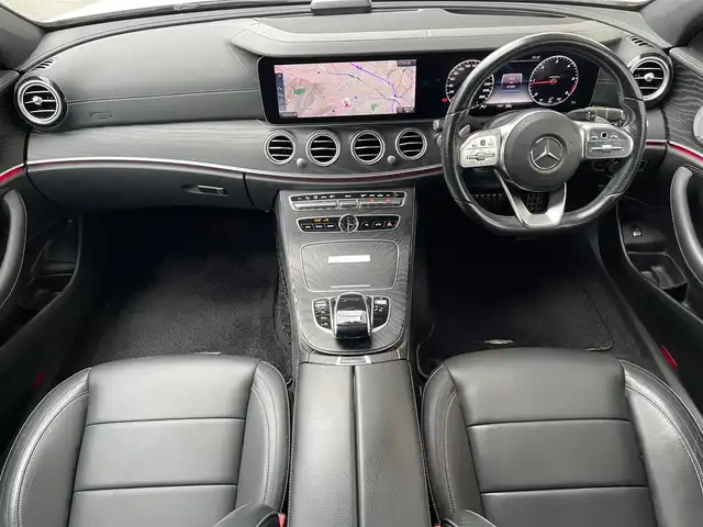 メルセデス・ベンツ Ｅ２２０ｄ ローレウスエディション 山梨県 2020(令2)年 6.8万km ダイヤモンドホワイト 後期/ワンオーナー/EXCP/黒革/Burmester/全席シートヒーター/パヒュームA/アンビエントL/全周囲C/電動Rゲート/純正HDDナビ/フルセグ/CarPlay/ACC/LKA/BSM/HUD/ETC2.0/純正19インチAW/スペアキー