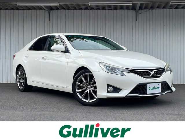 トヨタ マークＸ 250G Sパッケージ 長野県 2015(平27)年 4.2万km ホワイトパールクリスタルシャイン 純正メモリナビフルセグTV/ETC/純正１８インチアルミ/プッシュスタートエンジン/クルーズコントロール