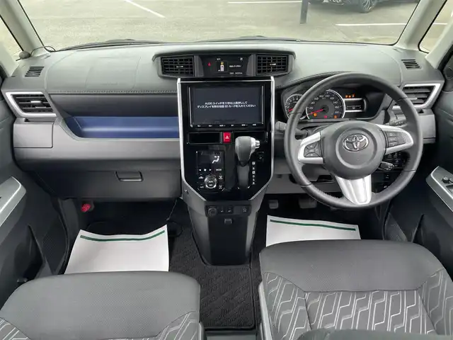 トヨタ タンク カスタムG 茨城県 2019(令1)年 3.5万km レーザーブルークリスタルシャイン 純正ナビ/【ラジオ・ＣＤ・ＤＶＤ・ＳＤ・ＴＶ・ＨＤＭＩ・ＵＳＢ・iPod・BT】/クルコン/全方位カメラ/ETC2.0/前後ドラレコ/前後コーナーセンサー/シートヒーター/両側パワスラ/アイドリングストップ/オートライト/オートハイビーム/Fフォグ/LEDライト/純正フロアマット/純正アルミホイール