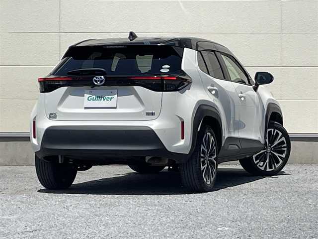 トヨタ ヤリスクロス ハイブリッド Z 茨城県 2021(令3)年 3.5万km ブラックマイカ/ホワイトパールクリスタルシャイン 2トーン ワンオーナー/純正8インチナビ/フルセグテレビ/全方位カメラ/バックカメラ/コーナーセンサー前後/ドラレコ前後/クルーズコントロール/LEDヘッドライト/オートライト/オートマチックハイビーム/スマートキー/パワーシート/パワステ/パワーウィンドウ/ETC