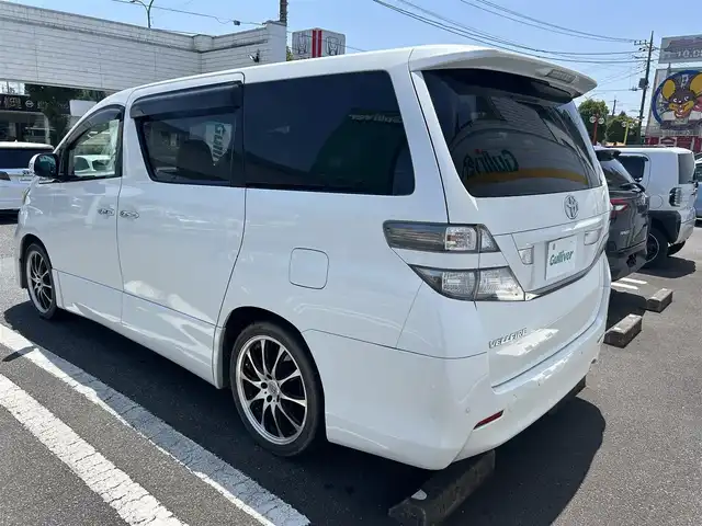 トヨタ ヴェルファイア 2．4Z プラチナセレクション 埼玉県 2009(平21)年 5.5万km ホワイトパールクリスタルシャイン /HDDナビ/フルセグテレビ/バックカメラ/フリップダウンモニター/ドアバイザー/プッシュスタート/両側パワースライドドア/ETC/ABS/WAC/PS/PW/
