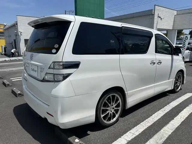 トヨタ ヴェルファイア 2．4Z プラチナセレクション 埼玉県 2009(平21)年 5.5万km ホワイトパールクリスタルシャイン /HDDナビ/フルセグテレビ/バックカメラ/フリップダウンモニター/ドアバイザー/プッシュスタート/両側パワースライドドア/ETC/ABS/WAC/PS/PW/