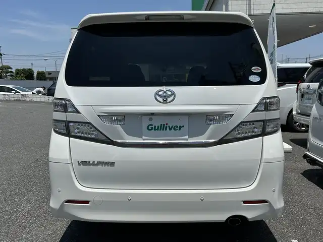トヨタ ヴェルファイア 2．4Z プラチナセレクション 埼玉県 2009(平21)年 5.5万km ホワイトパールクリスタルシャイン /HDDナビ/フルセグテレビ/バックカメラ/フリップダウンモニター/ドアバイザー/プッシュスタート/両側パワースライドドア/ETC/ABS/WAC/PS/PW/
