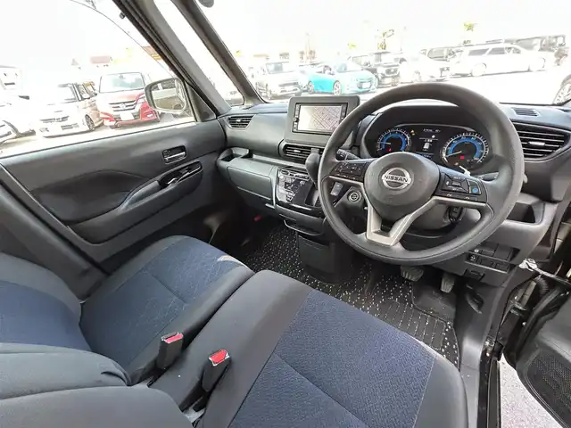 日産 ルークス HWS X プロパイロットED 群馬県 2022(令4)年 1.8万km ブラック 純正ナビ(MJ121D-W)/CD・DVD・SD・USB/Bluetooth・フルセグTV/バック/サイド/フロント/全方位カメラ/両側パワースライドドア/プロパイロット/クルーズコントロール/横滑り防止装置/レーンキープアシスト/衝突軽減ブレーキ/アイドリングストップ/純正アルミホイール/純正フロアマット