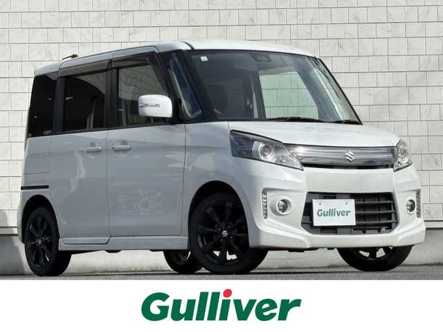 スズキ スペーシア カスタム XS リミテッド 岩手県 2015(平27)年 10.2万km パールホワイト 禁煙車/4WD/両側パワースライドドア/社外エンジンスターター/前席シートヒーター/2列目サンシェード/社外ナビ/→フルセグTV/Bluetooth/CD/DVD/FM/AM/ステアリングスイッチ/横滑り防止装置/衝突軽減システム/オートライト/LEDヘッドライト/フォグライト/〇プッシュスタート/〇電動格納ミラー/〇ウィンカーミラー/〇ドアバイザー/〇フロアマット/〇スマートキー/〇シガーソケット/〇室内灯LED/冬タイヤ社外アルミホイール車載