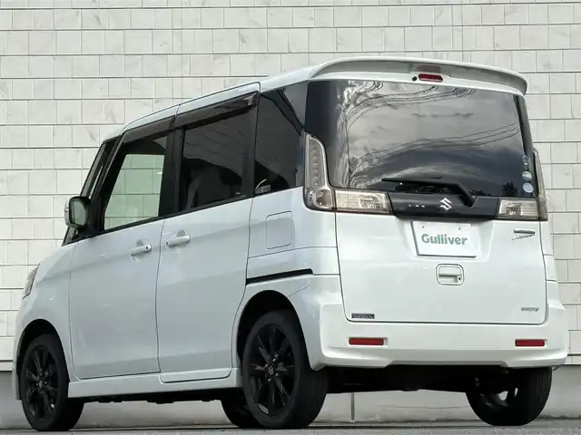 スズキ スペーシア カスタム XS リミテッド 岩手県 2015(平27)年 10.2万km パールホワイト 禁煙車/4WD/両側パワースライドドア/社外エンジンスターター/前席シートヒーター/2列目サンシェード/社外ナビ/→フルセグTV/Bluetooth/CD/DVD/FM/AM/ステアリングスイッチ/横滑り防止装置/衝突軽減システム/オートライト/LEDヘッドライト/フォグライト/〇プッシュスタート/〇電動格納ミラー/〇ウィンカーミラー/〇ドアバイザー/〇フロアマット/〇スマートキー/〇シガーソケット/〇室内灯LED/冬タイヤ社外アルミホイール車載