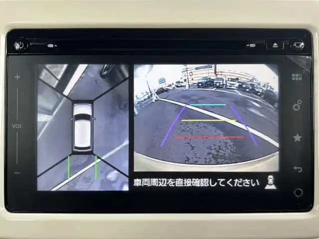 スズキ ラパン X 宮城県 2016(平28)年 4.9万km ベージュⅡ 登録時走行距離48592km/純正ナビ/CD・DVD・Bluetooth・フルセグTV/ワンオーナー/レーダーブレーキ/アラウンドビューモニター/プッシュスタート/スマートキー/シートヒーター/アイドリングストップ/横滑り防止装置/LEDヘッドライト/オートライト/ステアリングリモコン/後席ISOFIX