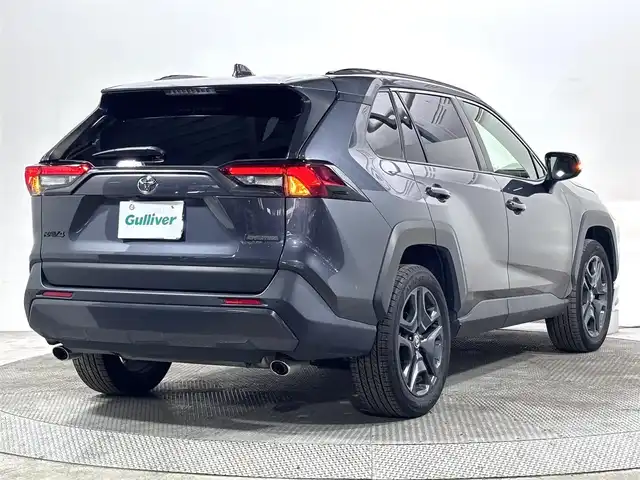 トヨタ ＲＡＶ４ アドベンチャー 大阪府 2023(令5)年 2.1万km グレーメタリック ４ＷＤ　サンルーフ　エアロ　ディスプレイオーディオ　バックカメラ　ＥＴＣ　ドラレコ　レザーシート　シートヒーター　シートエアコン　パワーシート　ダウンヒルアシスト　レーダークルコン　レーンアシスト