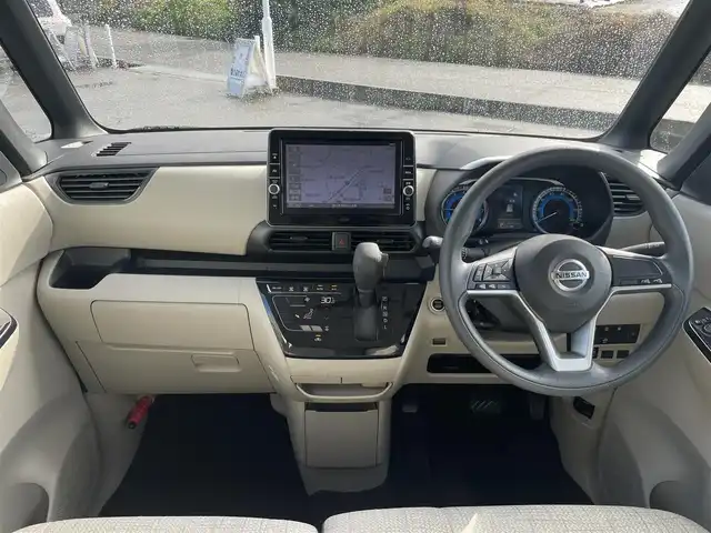 日産 ルークス X 富山県 2020(令2)年 6.1万km ホワイトパール ワンオーナー／/アラウンドビューモニター／/純正９インチナビ／/フルセグＴＶ／/Ｂｌｕｅｔｏｏｔｈ／/ＤＶＤ再生／/ＥＴＣ／/両側自動ドア／/衝突軽減ブレーキ／/ハイビームアシスト／/前後ドライブレコーダー/ステアスイッチ