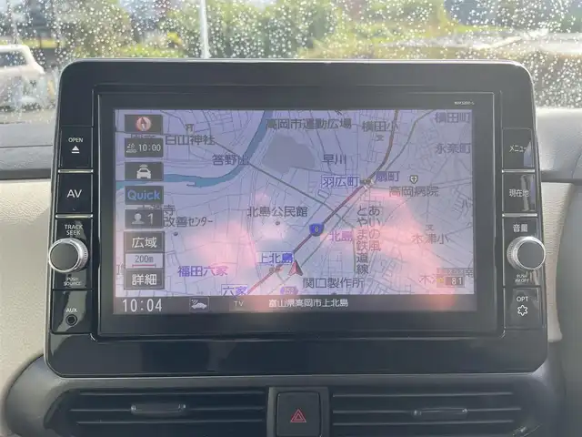 日産 ルークス X 富山県 2020(令2)年 6.1万km ホワイトパール ワンオーナー／/アラウンドビューモニター／/純正９インチナビ／/フルセグＴＶ／/Ｂｌｕｅｔｏｏｔｈ／/ＤＶＤ再生／/ＥＴＣ／/両側自動ドア／/衝突軽減ブレーキ／/ハイビームアシスト／/前後ドライブレコーダー/ステアスイッチ