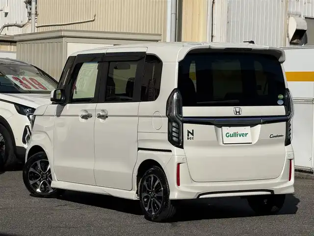 ホンダ Ｎ ＢＯＸ カスタム G L ホンダセンシング 愛知県 2019(平31)年 4.6万km プラチナホワイトパール /禁煙//ナビ装着用スペシャルパッケージ//社外メモリナビ//地デジ//CD/DVD/BT/SD/USB/AM/FM//バックカメラ//ビルトインETC//ドライブレコーダー//両側パワースライドドア//オートリトラミラー//プラズマクラスター//純正ブラック塗装14AW//ホンダセンシング//CMBS/ACC/LKAS//路外逸脱抑制制御//前後誤発進抑制制御//LEDオートライト//フォグランプ//ステアリングスイッチ//ECONモード//スマートキー//プッシュスタート//ベンチシート//フロアマット/ドアバイザー//保証書//取扱説明書//ナビ取説//スペアキー