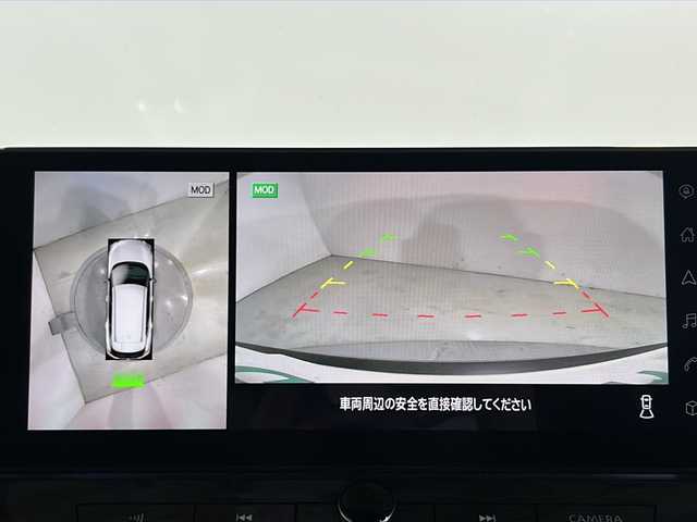 日産 エクストレイル オーテック e－4ORCE 広島県 2022(令4)年 2.1万km ブリリアントホワイトパール 純正12.3型ナビ（AppleCarPlay/AndroidAuto/フルセグTV）/プロパイロット/インテリジェントアラウンドビューモニター/インテリジェントルームミラー/AUTECH専用20インチAW/黒革シート/シートヒーター（前席/後席）/パワーシート/ポジションメモリー/パワーバックドア/ステアリングヒーター/インテリジェントエマージェンシーブレーキ/車線逸脱抑制機能/ハイビームアシスト/ブラインドスポットモニター/フロント/バックソナー/誤発進抑制機能/電動パーキングブレーキ/オートブレーキホールド/ETC2.0/ドライブレコーダー/AC100V/1500W電源/USB入力端子