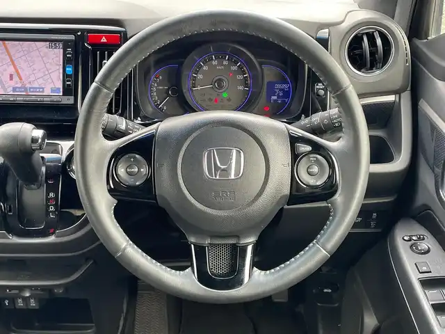 ホンダ Ｎ ＷＧＮ カスタム G Lパッケージ 埼玉県 2017(平29)年 8.7万km クリスタルブラックパール (株)IDOMが運営する【じしゃロン川越店】の自社ローン専用車両になります。こちらは現金またはオートローンご利用時の価格です。自社ローンご希望の方は別途その旨お申付け下さい/禁煙車/黒ハーフレザーシート/純正メモリナビ(VXM-174VFi)/(CD/DVD/Bluetooth/フルセグ)/Ｂカメラ/あんしんパッケージ/ＣＴＢＡ/クルーズコントロール/オートライト/ＨＩＤ/ＥＴＣ/純正14インチアルミホイール