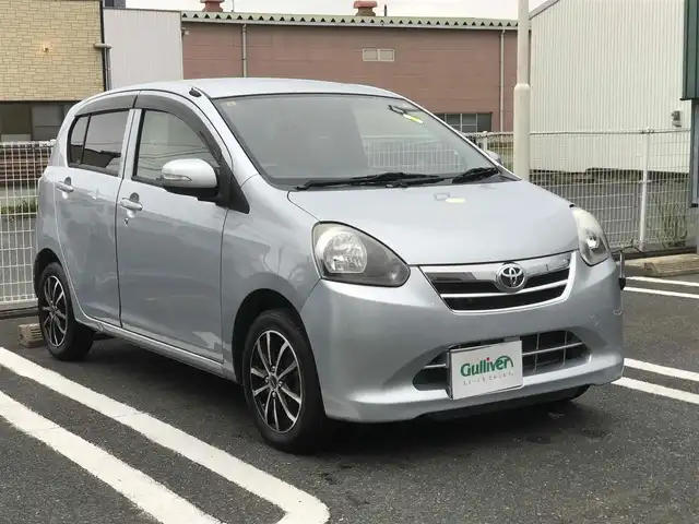 トヨタ ピクシスエポック G 福岡県 2012(平24)年 6.2万km ブライトシルバーM 社外オーディオ【DEH-360】/アイドリングストップ/ウィンカーミラー/ドアバイザー/純正フロアマット/社外14インチアルミホイール/キーレス/保証書/取扱説明書