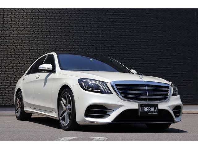 メルセデス・ベンツ Ｓ４００ 大分県 2018(平30)年 5.9万km ダイヤモンドホワイト レーダーセーフティパッケージ/エアバランスパッケージ/サンルーフ/Burmester/純正ナビ/Carplay/地デジ/Bluetooth/全方位カメラ/黒革/全席シートヒーター/前席エアシート/前席パワーシート/純正19インチAW/ETC