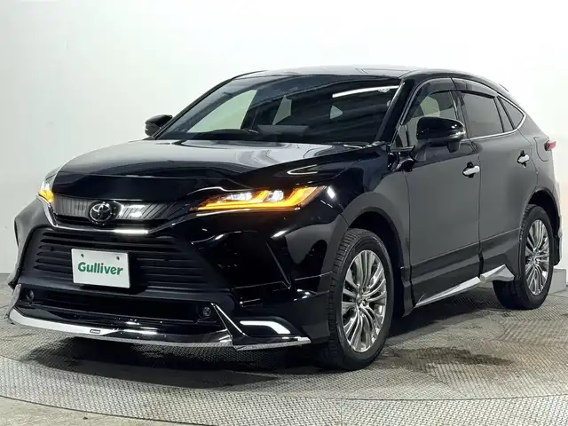 トヨタ ハリアー Z 大阪府 2021(令3)年 1.5万km ブラック ＪＢＬプレミアムサウンド　モデリスタエアロ（Ｆ／Ｓ／Ｒ）　衝突軽減ブレーキ　レーンアシスト　レーダークルーズ　パワーシート　電動リアゲート　ＥＴＣ　バックカメラ　ＬＥＤヘッドライト　純正アルミホイール