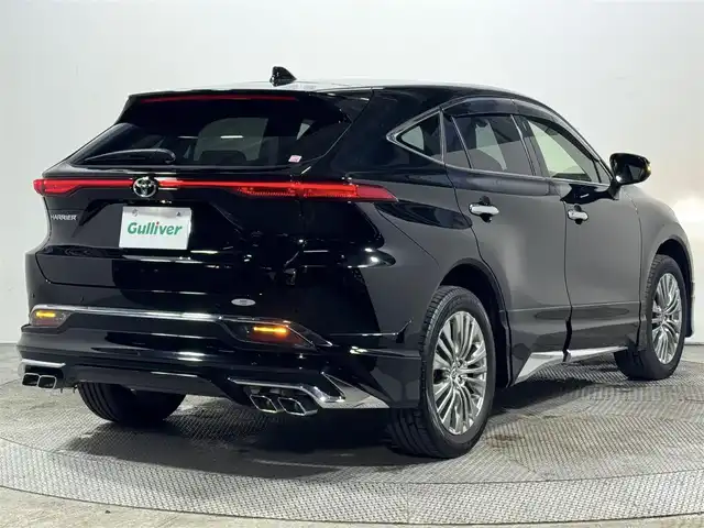 トヨタ ハリアー Z 大阪府 2021(令3)年 1.5万km ブラック ＪＢＬプレミアムサウンド　モデリスタエアロ（Ｆ／Ｓ／Ｒ）　衝突軽減ブレーキ　レーンアシスト　レーダークルーズ　パワーシート　電動リアゲート　ＥＴＣ　バックカメラ　ＬＥＤヘッドライト　純正アルミホイール