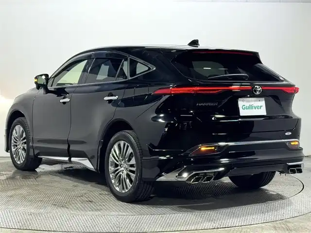 トヨタ ハリアー Z 大阪府 2021(令3)年 1.5万km ブラック ＪＢＬプレミアムサウンド　モデリスタエアロ（Ｆ／Ｓ／Ｒ）　衝突軽減ブレーキ　レーンアシスト　レーダークルーズ　パワーシート　電動リアゲート　ＥＴＣ　バックカメラ　ＬＥＤヘッドライト　純正アルミホイール