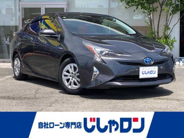 トヨタ プリウス S 静岡県 2015(平27)年 14.2万km グレーメタリック (株)IDOMが運営する【じしゃロン焼津店】の自社ローン専用車両になります。こちらは現金またはオートローンご利用時の価格です。自社ローンご希望の方は別途その旨お申付け下さい /純正ＳＤナビ/（フルセグＴＶ/Ｂｌｕｅｔｏｏｔｈ接続/ＣＤ/ＤＶＤ/ミュージックサーバー）/衝突軽減ブレーキ/レーンキープアシスト/レーダークルーズコントロール/バックカメラ/ＬＥＤヘッドライト/オートライト/オートハイビーム/ＥＴＣ