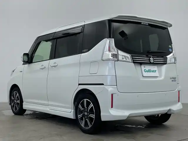 スズキ ソリオ バンディット HV MV 鹿児島県 2020(令2)年 3.7万km ピュアホワイトP ワンオーナー/純正SDナビ/(AM/FM/CD/DVD/SD/BT)/フルセグテレビ/全方位カメラ/両側パワースライドドア/前後ドライブレコーダー/デュアルカメラブレーキサポート/アダプティブクルーズコントロール/リアセンサー/ステアリングリモコン/パドルシフト/スマートキー/シートバックテーブル/保証書・取扱説明書