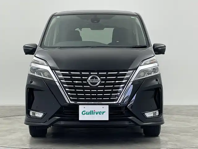 日産 セレナ ハイウェイスター V 群馬県 2021(令3)年 3.6万km ダイヤモンドブラック 純正１０インチナビ/純正１１インチ後席モニター/プロパイロット/アラウンドビューモニター/シートヒーター/オートマチックハイビーム/コーナーセンサー/LEDヘッドライト/ドライブレコーダー/ETC/純正AW/社外フロアマット/３列シート/ウォークスルー/衝突被害軽減システム/両側パワースライドドア/デジタルインナーミラー/BSM/禁煙車