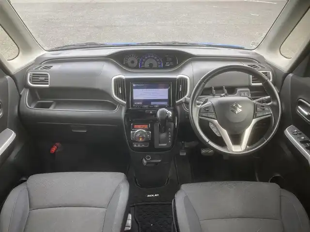 スズキ ソリオ バンディット HV MV 埼玉県 2019(平31)年 12万km スピーディーブルーM (株)IDOMが運営する【じしゃロン鳩ヶ谷店】の自社ローン専用車両になりますこちらは現金またはオートローンご利用時の価格です。自社ローンご希望の方は別途その旨お申付け下さい/登録時120099km/社外SDナビ(品番:AVIC-RLS901)/フルセグTV/セーフティサポート/・デュアルカメラブレーキサポート/・車線逸脱警報機能/・アダプティブクルーズコントロール/・低速時ブレーキサポート/バックカメラ/アイドリングストップ/横滑り防止機能/プッシュスタート/両側パワースライドドア/ビルトインETC2.0/フロントドライブレコーダー/純正フロアマット/純正15インチAW