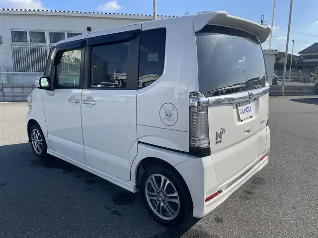 ホンダ Ｎ ＢＯＸ カスタム G Lパッケージ 大阪府 2015(平27)年 7.3万km プレミアムホワイトパールⅡ 自社(株)IDOMが運営する【じしゃロン堺店】の自社ローン対象車両になります。こちらは現金ご利用時の価格です。/ローンご希望の方は別途その旨お申付け下さい。