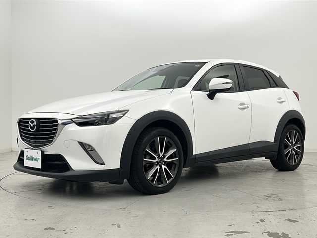マツダ ＣＸ－３ XD ツーリング 宮城県 2016(平28)年 4.9万km クリスタルホワイトパールマイカ 禁煙車/ブラインドスポットモニター/ヘッドアップディスプレイ/クルーズコントロール/スマートシティブレーキサポート/ハーフレザーシート/マツダコネクトナビ/・CD/DVD/SD/BT/USB/フルセグTV/バックカメラ/ビルトインETC/パドルシフト/ステアリングスイッチ/プッシュスタート/スマートキー×2/LEDヘッドライト/LEDフォグランプ/純正18インチアルミホイール/純正フロアマット/トノカバー/アイドリングストップ/横滑り防止装置