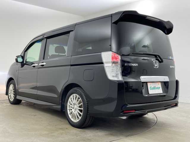 ホンダ ステップワゴン スパーダ Z HDDナビED 兵庫県 2011(平23)年 7.6万km プレミアムブラキッシュパール ・純正ナビ（TV・DVD・USB）/・ステアリングスイッチ/・両側パワースライドドア/・ビルトインETC/・バックカメラ/・スマートキー/・純正フロアマット/・ドアバイザー/・HIDライト/・オートライト/・フォグランプ/・パドルシフト/・電動格納ミラー/・社外16インチアルミホイール